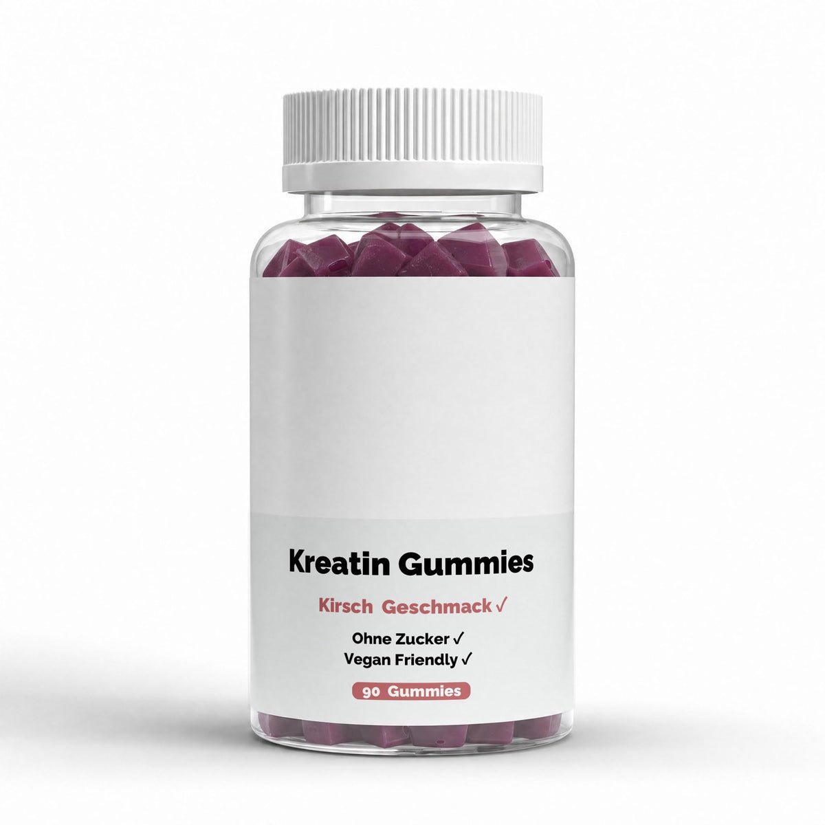 SMASH creatine gummies jar, front